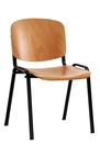 Jednací židle ISO dřevěná